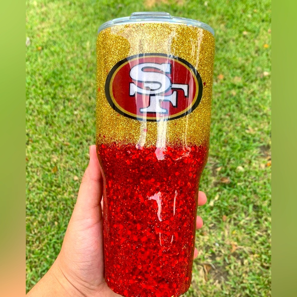 49ers Handmade Tumbler